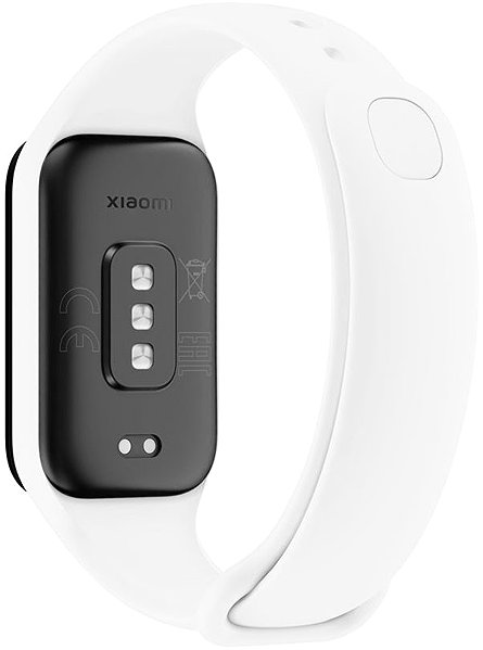 Armband FIXED Silicone Strap für Xiaomi Smart Band 8 Active/9 Active weiß ...