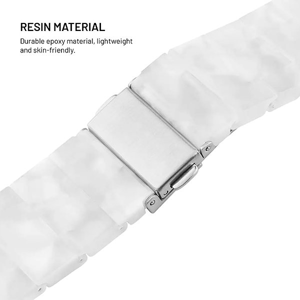 Armband FIXED Resin Strap für Quick Release 20mm Cloud White ...