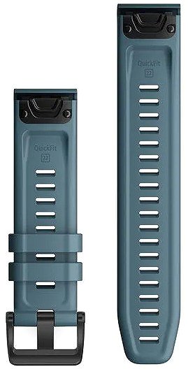 Armband Garmin Silikon QuickFit 22 - Lakeside Blue ...