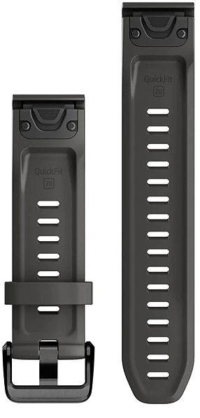 Armband Garmin Silikon QuickFit 20 - Graphite ...