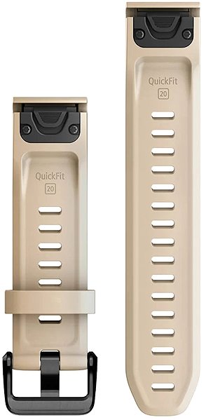 Armband Garmin Silikon QuickFit 20 - Limestone ...
