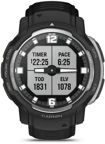 Smartwatch Garmin Instinct Crossover Black ...