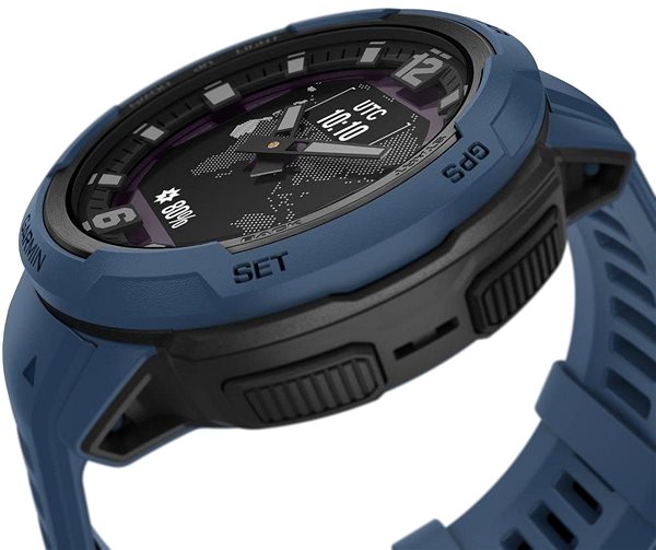 Smartwatch Garmin Instinct Crossover Solar Tidal Blue ...