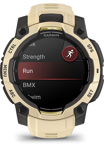 Smart Watch Garmin Instinct 3 45mm AMOLED Citrine/Citrine Band ...