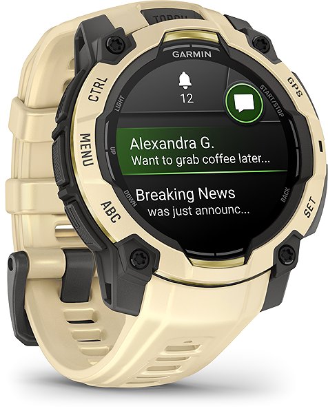 Smart Watch Garmin Instinct 3 45mm AMOLED Citrine/Citrine Band ...