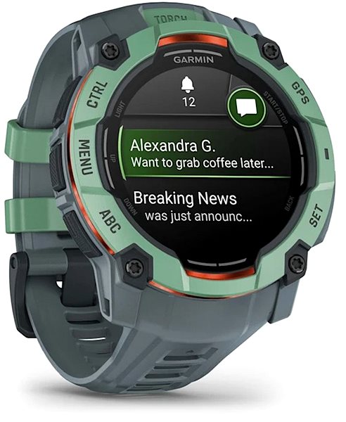 Smart Watch Garmin Instinct 3 50mm AMOLED Neo tropic/Twilight band ...