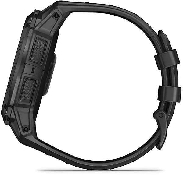 Garmin Instinct 3 50mm Solar Tactical Edition Black smartwatch.