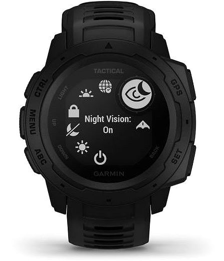 Smart Watch Garmin Instinct Tactical Black Optic Features/technology