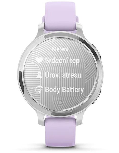 Garmin Lily 2 Active Silver/Purple Jasmine Silicone Band smartwatch

 .