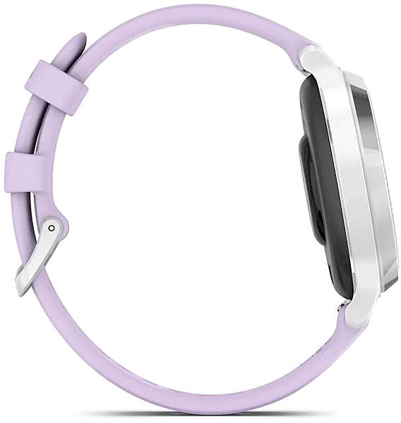 Smart Watch Garmin Lily 2 Active Silver/Purple Jasmine Silicone Band ...