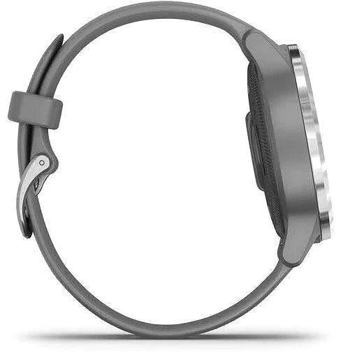Smart hodinky Garmin Vívoactive 4S Silver Gray Bočný pohľad