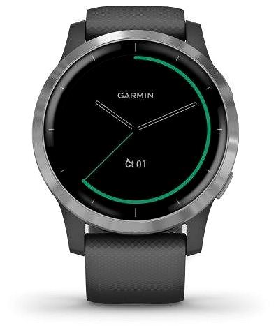 Smart hodinky Garmin Vívoactive 4 Silver Gray Screen