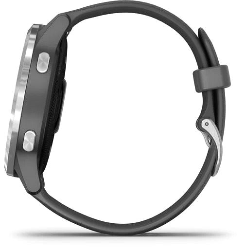 Smart hodinky Garmin Vívoactive 4 Silver Gray Bočný pohľad