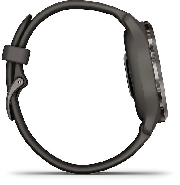 Smart Watch Garmin Venu 2S Slate/Black Band Lateral view
