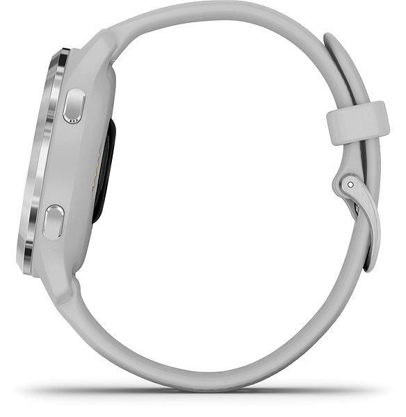 Smart Watch Garmin Venu 2S Silver/Grey Band Lateral view