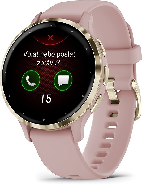 Smart Watch Garmin Venu 3S Cream Gold/Dust Rose Band ...