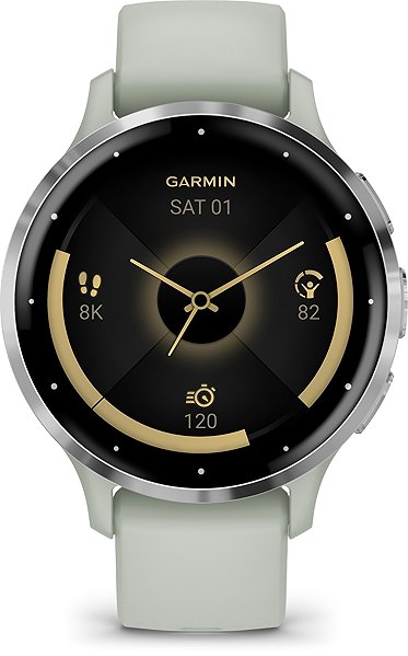 Smart Watch Garmin Venu 3S Silver/Sage Gray Band ...