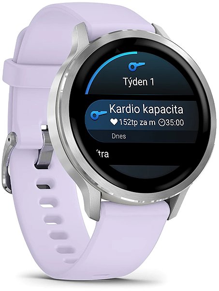 Smart Watch Garmin Venu 4 41mm Silver/Periwinkle Band ...