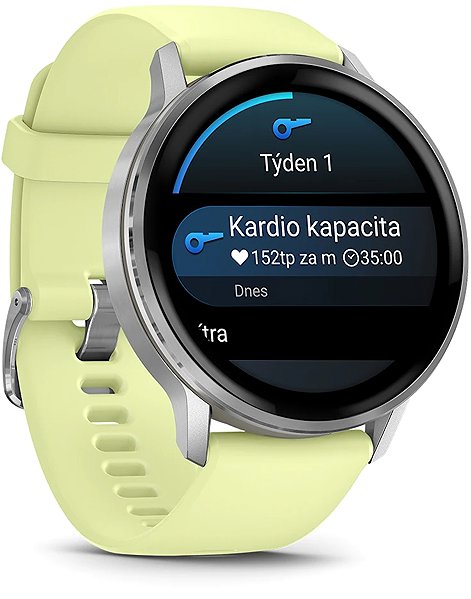 Smart Watch Garmin Venu 4 45mm Silver/Citron Band ...