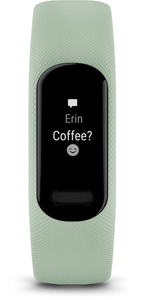 Fitness Tracker Garmin vivosmart5 Mint (size S/M) Screen