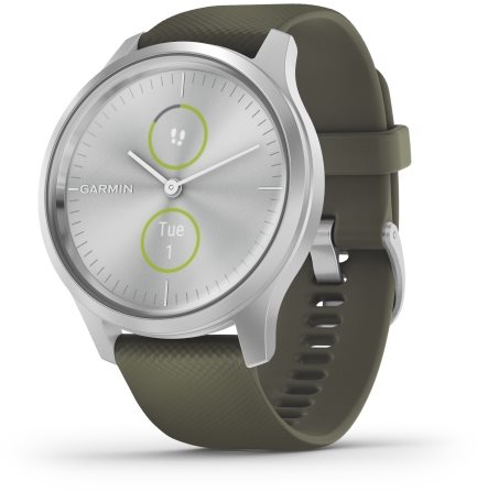 Smart hodinky Garmin Vívomove 3 Style Silver Green ...