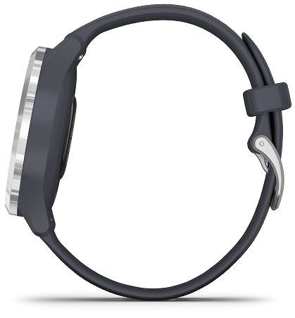Smart hodinky Garmin Vívomove 3S Sport Silver Gray Bočný pohľad