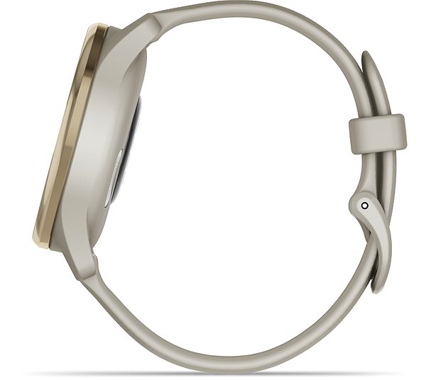 Smart Watch Garmin Vívomove Trend Cream Gold/French Grey ...
