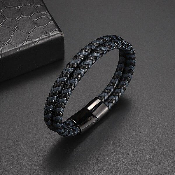 Predator Q1 Cypher Men's Bracelet Black 22cm .