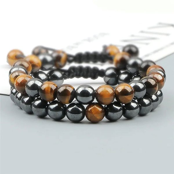 Predator Q1 Daffodil men's bracelets black, set of 2.
