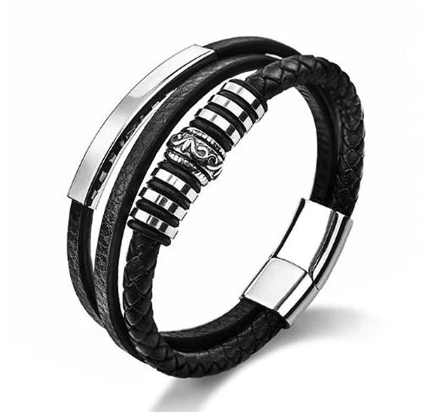 Predator Q1 Moonlight Men's Bracelet Black 25cm.
