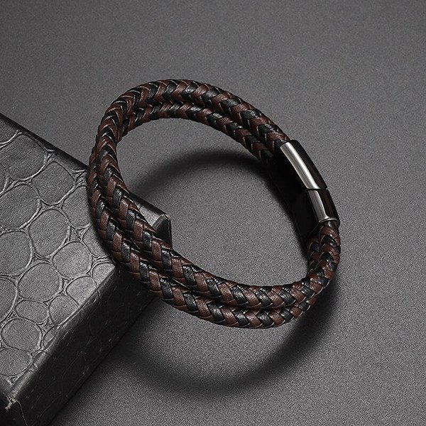 Predator Q1 Sovereign Men's Bracelet Black 21.5cm.