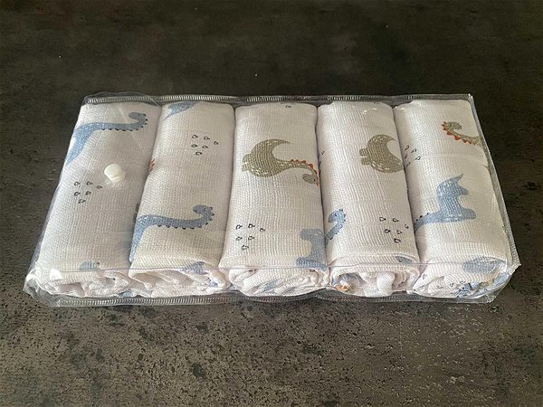 PREM INTERNACIONAL Cloth Nappy 70×70cm Space, pack of 5.