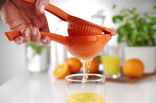HENDI 592069 citrus press, orange.