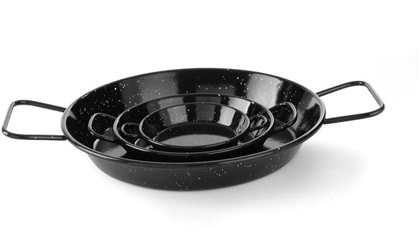 HENDI enamel paella pan 120mm 622711 .