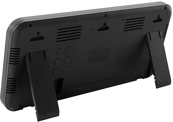 Wall Clock Prim Radio Nika - black, E01.4298.90 ...