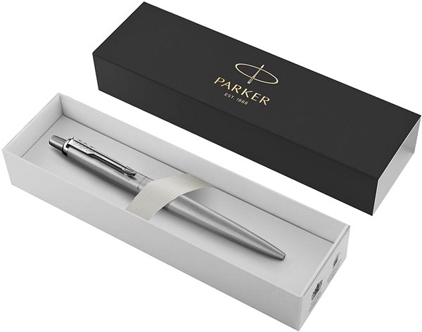 Kugelschreiber PARKER Jotter XL Monochrome Stainless Steel CT ...