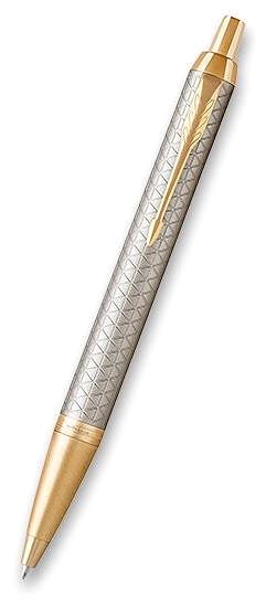 Guľôčkové pero PARKER IM Premium Warm Grey GT v darčekovej kazete ...