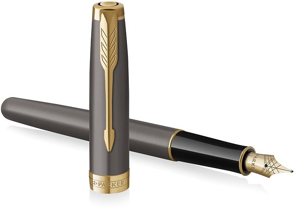 Füller PARKER Sonnet Core Grey GT mit Spitze M ...