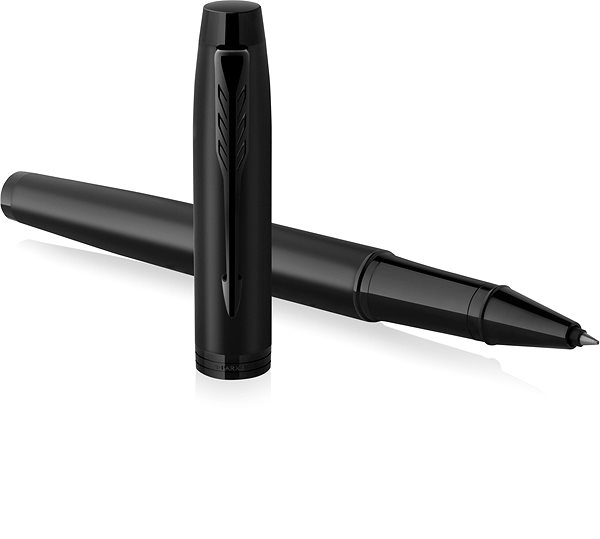 Roller PARKER IM Achromatic Black BT RB in Geschenkbox ...