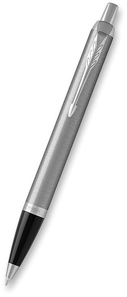PARKER IM Essential Stainless Steel CT ballpoint pen in a gift box.
