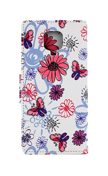 Kryt na mobil TopQ Xiaomi Redmi Note 9 Pro knihový Flowers 50663 ...