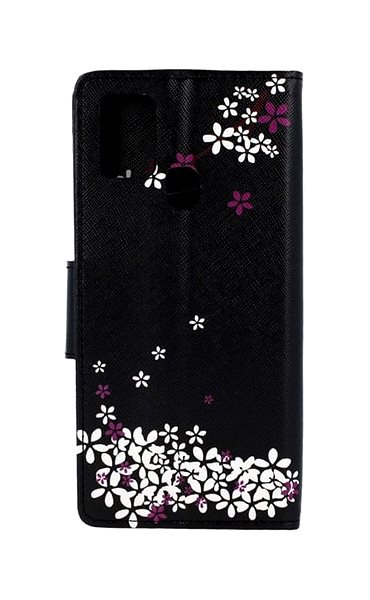 Kryt na mobil TopQ Samsung A21s knížkový Květy sakury 50524 ...
