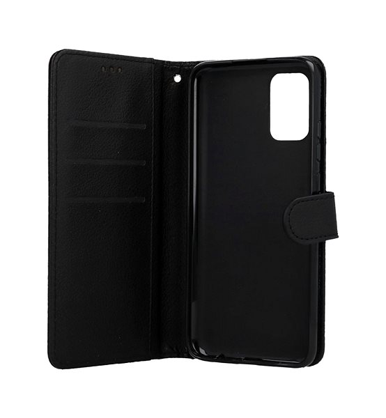 Puzdro na mobil TopQ Samsung A02s knižkové čierne s prackou 56503 ...