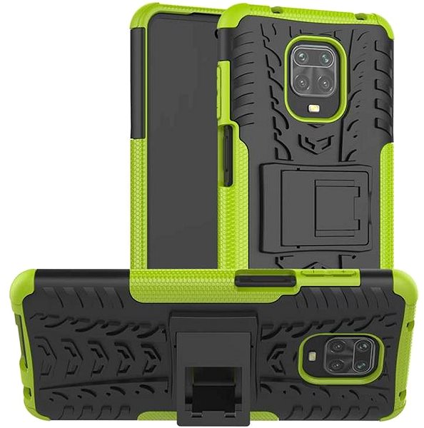 Kryt na mobil TopQ Xiaomi Redmi Note 9 Pro ultra odolný zelený 50086 ...