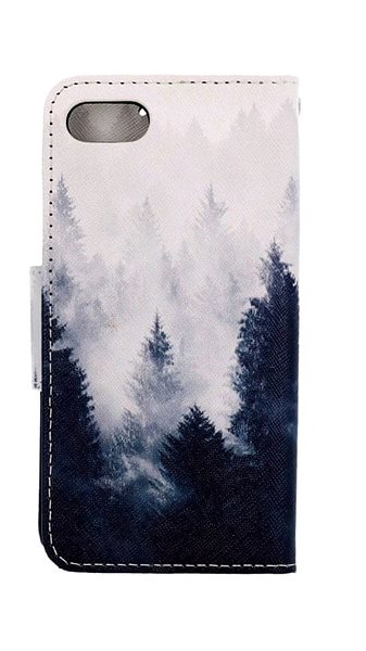 Pouzdro na mobil TopQ iPhone SE 2020 knížkové Mlha 62610 ...