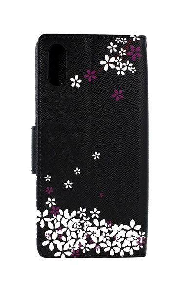 Kryt na mobil TopQ Xiaomi Redmi 9A knižkový Kvety sakury 51525 ...