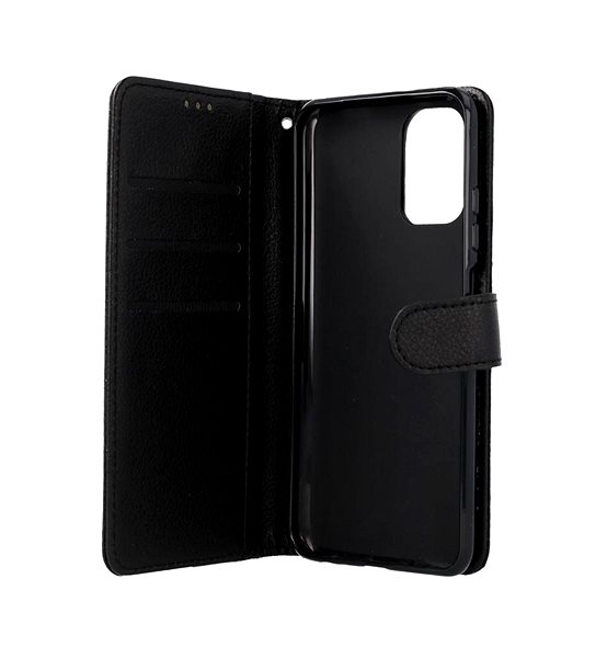 Pouzdro na mobil TopQ Xiaomi Redmi 10 knížkové černé s přezkou 67573 ...