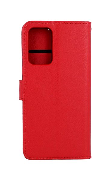 Puzdro na mobil TopQ Xiaomi Redmi Note 11 knižkové červené s prackou 67725 ...