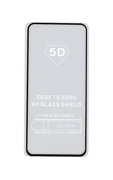 Glass Screen Protector BlackGlass Samsung A52s 5G 5D Black 64332 Screen