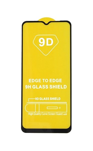 Glass Screen Protector SmartGlass on Vivo Y11s Full Cover Black 68014 Screen